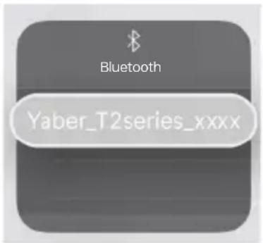 Yaber T2 Plus - Bluetooth設定 - 1