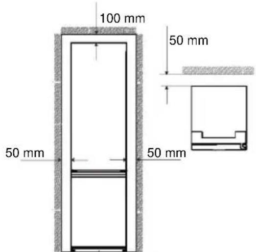 HAIER HTW 5618CNMG - Ventilationstvärsnitt - 1