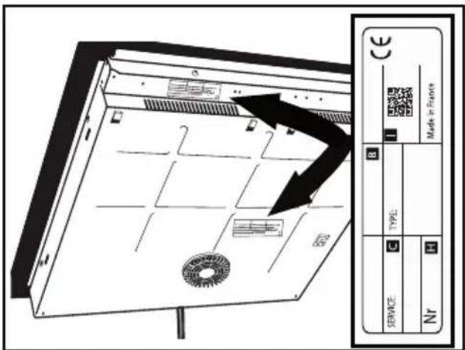 DE DIETRICH DPI2878B - REPARATIONER - 1