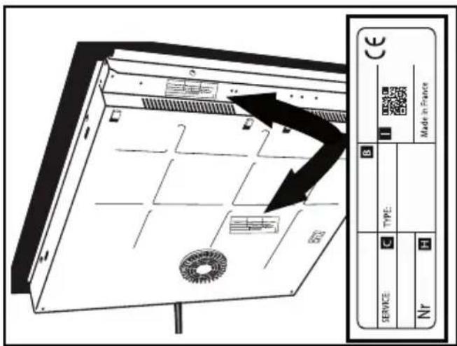 DE DIETRICH DPI4431B - Compare il codice F7. - 1