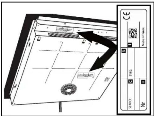 DE DIETRICH DPI4431B - REPARATIONER - 1