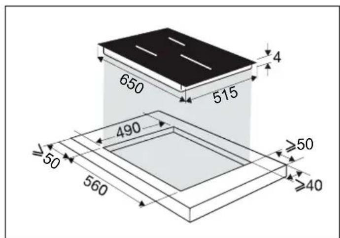 DE DIETRICH DPI4431X - ENCASTREMENT - 1