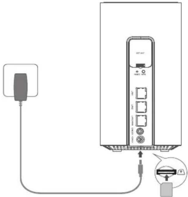 TP-LINK Archer NX210 - Anschließen der Hardware - 1