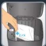 ROWENTA X-Plorer Serie 220+ RR9485 - Înlocuirea sacului de praf când se umple - 9