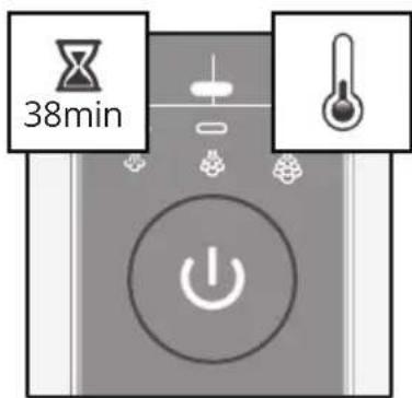 CALOR Ixeo Power QT2020C0 - Arrêt automatique / Automatische uitschakeling / Automatische Abschaltung - 2