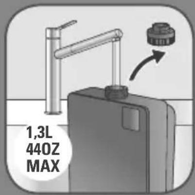 TEFAL IT8440E0 - PROCÉDURE DE DÉTARTRAGE / ONTKALKINGSPROCEDURE / ENTKALKEN - 5