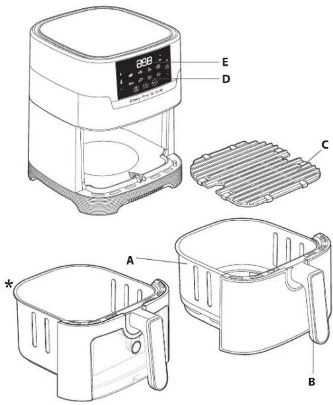 TEFAL Easy Fry & Grill Precision EY5058 - HIBAELHÁRÍTÁS - 1