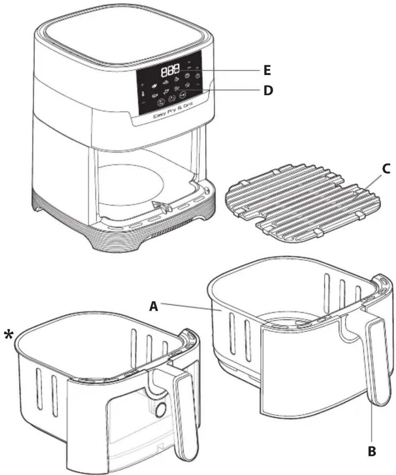 TEFAL Easy Fry & Grill Precision EY5058 - ODPRAVLJANJE TEŽAV - 1