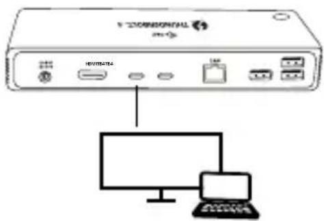 i-TEC TB4DUALDOCKPD - PRIPOJENIE MONITOROV - 1