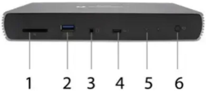 i-TEC TB4DUALDOCKPD - Thunderbolt™ 4 / USB-C Dual Display Docking Station + Power Delivery 96W - 1