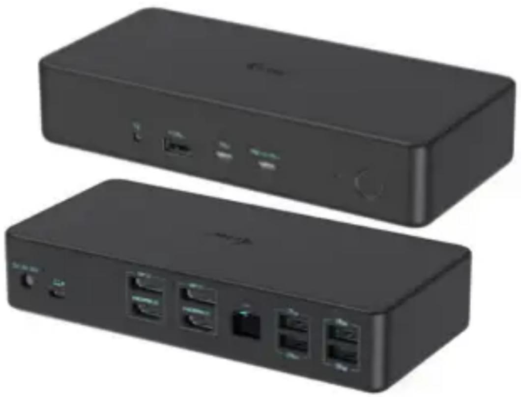 i-TEC CADUAL4KDOCKPD2 - i-tec USB 3.0 / USB-C / Thunderbolt 3 Professional Dual 4K Display Docking Station Generation 2 + Power Delivery 100W - 1