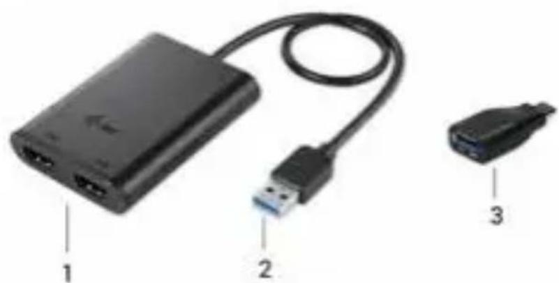 i-TEC U3DUAL4KHDMI - ADAPTERBESCHREIBUNG - 1