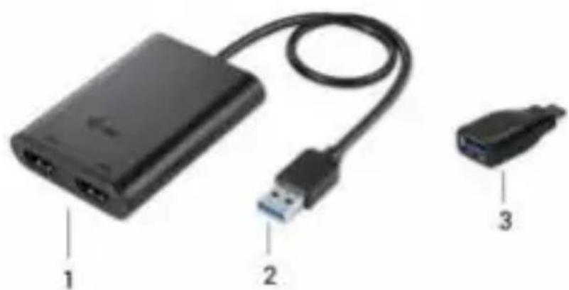 i-TEC U3DUAL4KHDMI - BESCHRIJVING VAN DE ADAPTER - 1