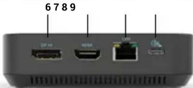 i-TEC C31TRI4KDPDPRO100 - Panel tylny: - 1