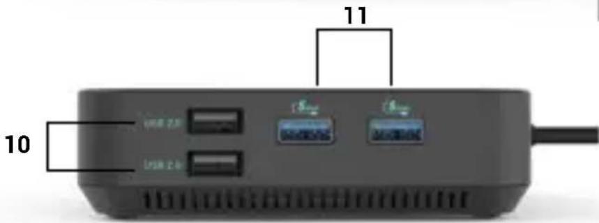 i-TEC C31TRI4KDPDPRO100 - Panneau de gauche: - 1
