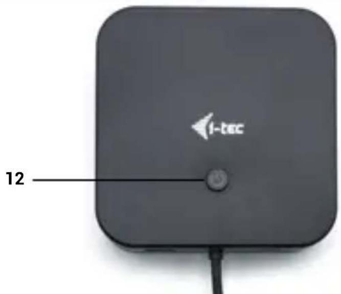 i-TEC C31TRI4KDPDPRO100 - Top Panel: - 1
