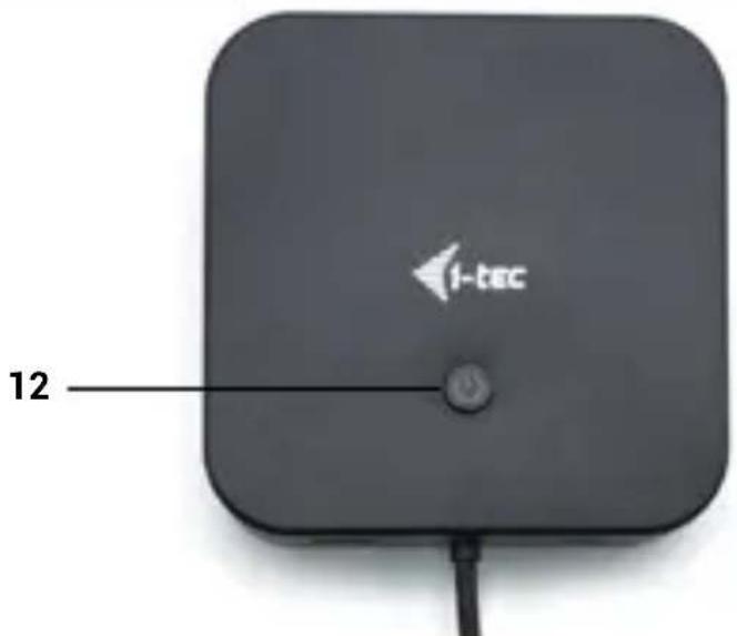 i-TEC C31TRI4KDPDPRO100 - Painel esquerdo: - 1