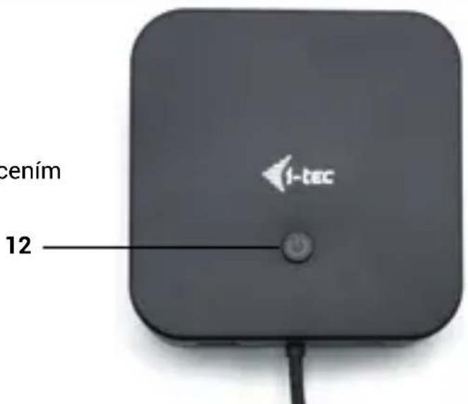 i-TEC C31TRI4KDPDPRO100 - Vrchní Panel: - 1
