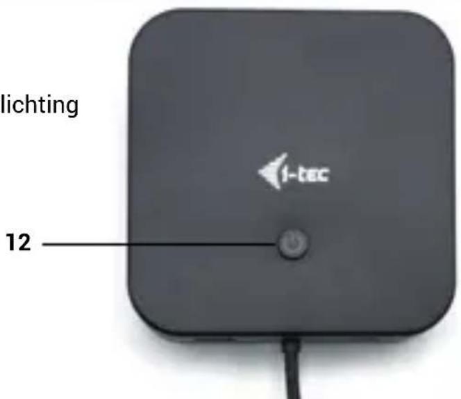 i-TEC C31TRI4KDPDPRO100 - Bovenste paneel: - 1
