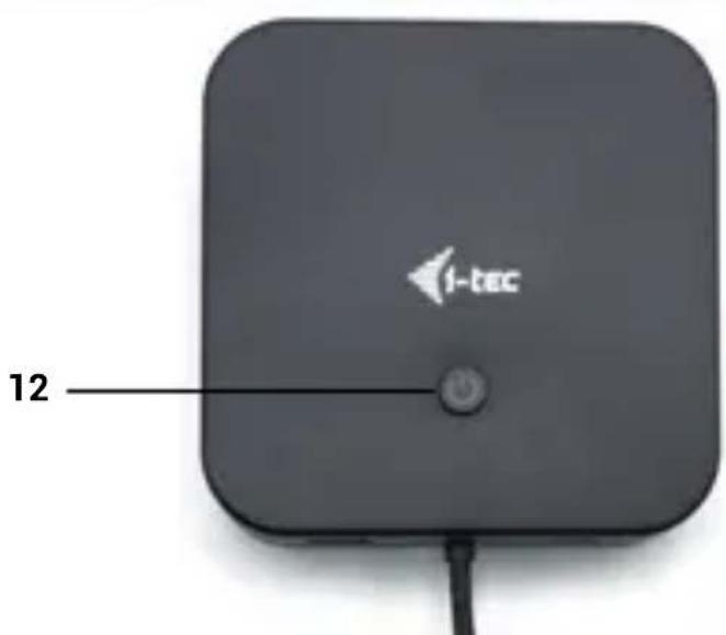 i-TEC C31TRI4KDPDPRO100 - Top Panel: - 1