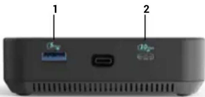 i-TEC C31TRI4KDPDPRO100 - Voorpaneel: - 1