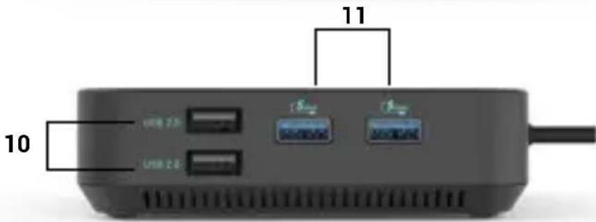 i-TEC C31TRI4KDPDPRO100 - Levy panel: - 1
