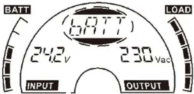PowerWalker VFI 1000 TG - Mode batterie - 1