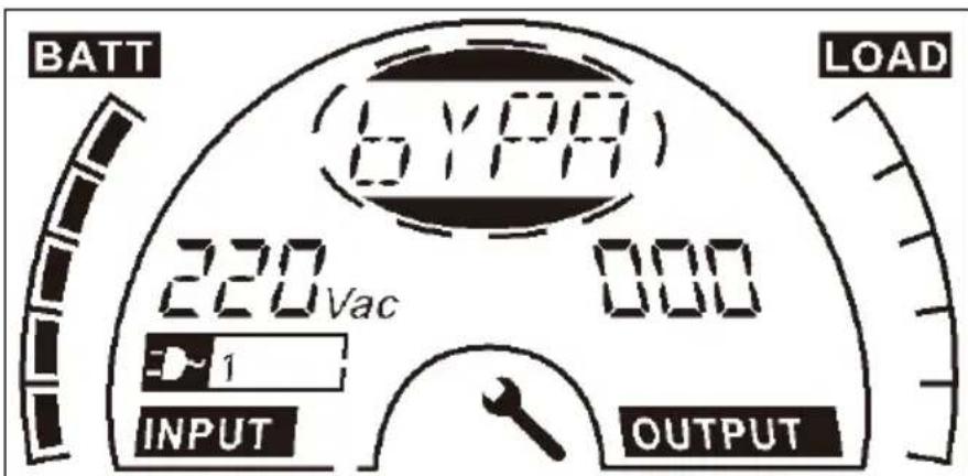 PowerWalker VFI 1000 TG - Réglage par le module LCD - 4