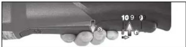 METABO W 9-100 - Utensili con "interruttore paddle" (con funzione uomo morto): - 1