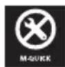 METABO W 9-100 - Fixation/détachement de l'écrou de serrage Quick (suivant la version) - 1