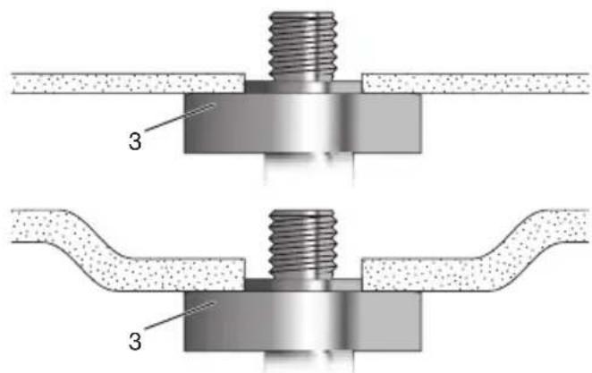 METABO WB 11-125 Quick - Csiszolótárcsa felhelyezése - 1