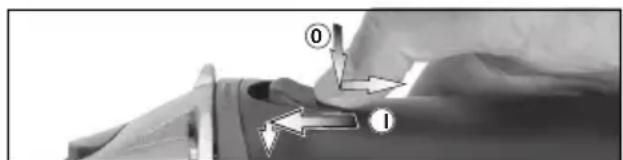 METABO WEPA 14-125 QuickProtect - Slide switch: - 1