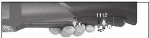 METABO WPBA 18 LTX BL 15-180 Q DS - Maskiner med paddelbrytare (med dödmansfunktion): - 1