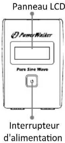 PowerWalker VI 600 SW - Vue d'ensemble du produit - 1