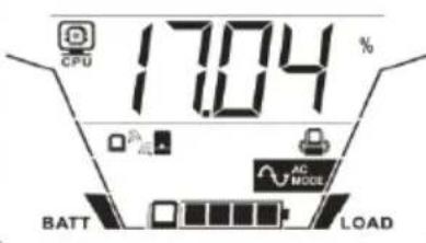 PowerWalker VI 1000 GXB - Réglage de l'affichage - 10