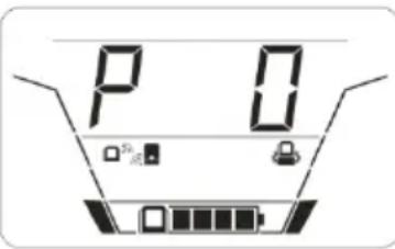 PowerWalker VI 1000 GXB - Réglage de l'écran LCD - 1
