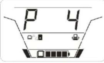 PowerWalker VI 1000 GXB - Réglage de l'écran LCD - 6