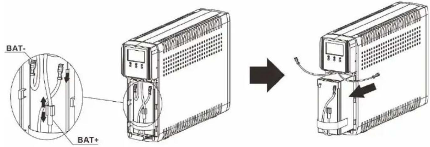 PowerWalker VI 1000 GXB - Remplacement de la batterie - 2