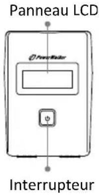 PowerWalker VI 650 LCD - Vue d'ensemble du produit - 1