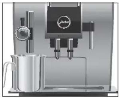 JURA IMPRESSA Z9 One Touch - Rincage de la buse Cappuccino - 1