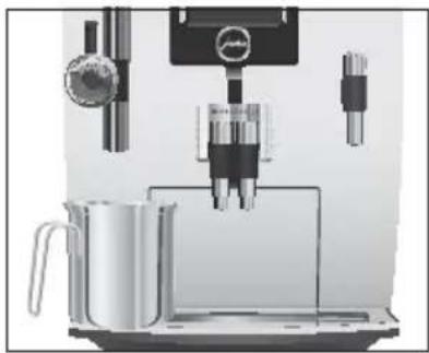 JURA IMPRESSA J9.4 One Touch TFT - Rinçage de la buse Cappuccino - 1