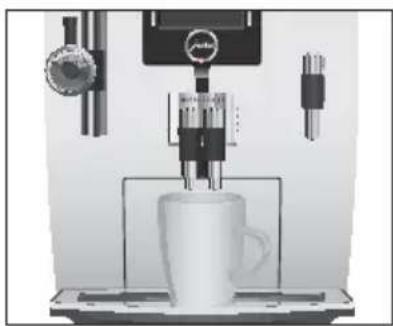 JURA IMPRESSA J9.4 One Touch TFT - Adaptation durable de la quantité d'eau à la taille de la tasse - 1