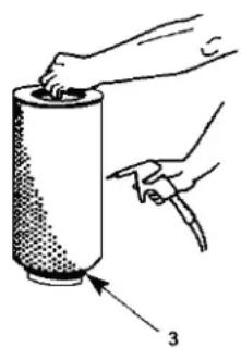 Lavor SWL R1000 - TOUTE OPERATION D'ENTRETIEN DOIT ETRE EFFECTUE AVEC LE MOTEUR ETEINT ET FROID. - 2
