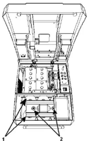 Lavor SWL R1000 - TOUTE OPERATION D'ENTRETIEN DOIT ETRE EFFECTUE AVEC LE MOTEUR ETEINT ET FROID. - 1