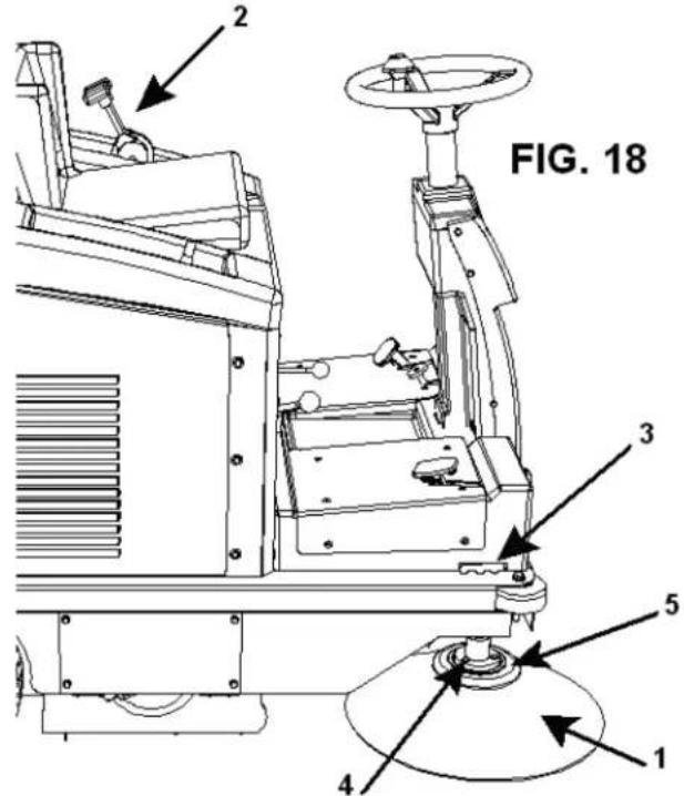 Lavor SWL R1000 - SUBSTITUTION DU BALAI LATERAL: - 1