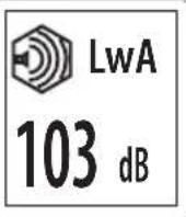 Lavor Thermic 5H - LpA 90,3dB (A) - 1