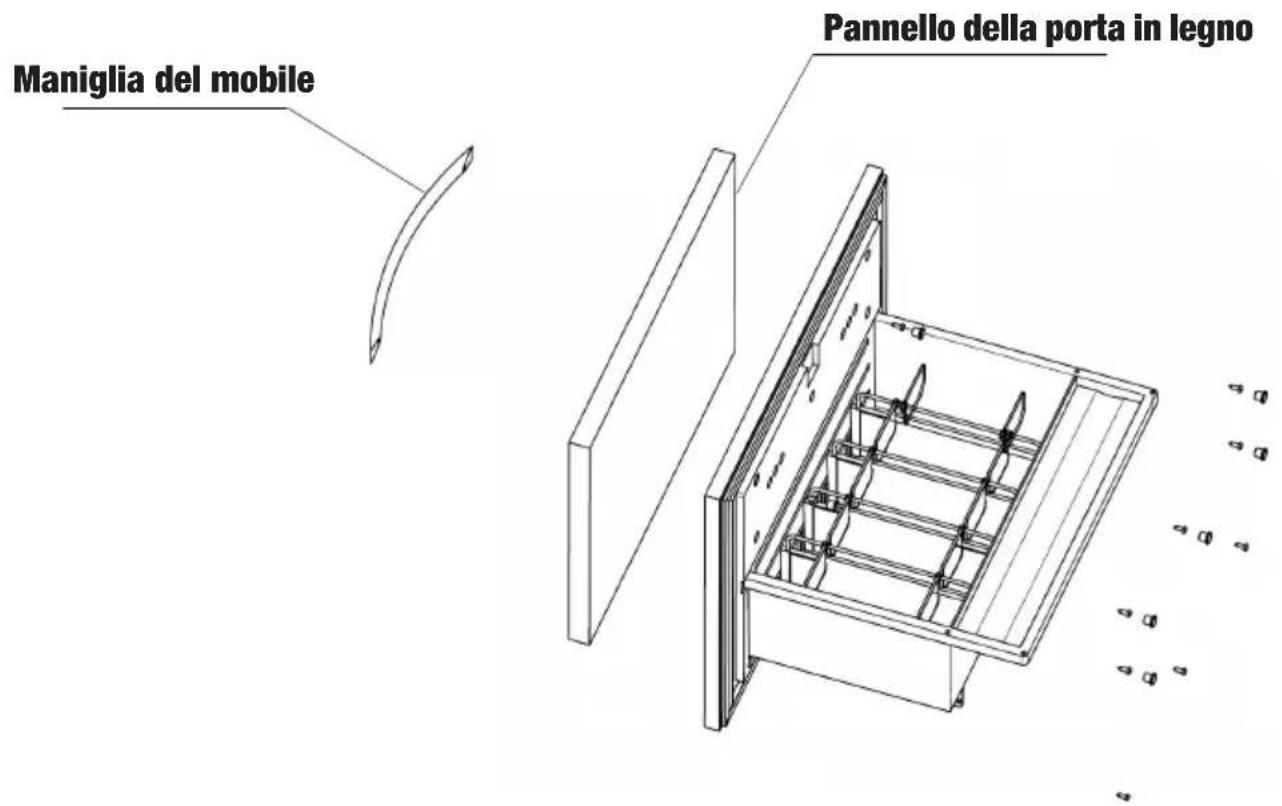 Indel B KD 50 ECOSMART - INSTALLAZIONE DEL PANNELLO PER MOBILI IN LEGNO PER V2 - 1