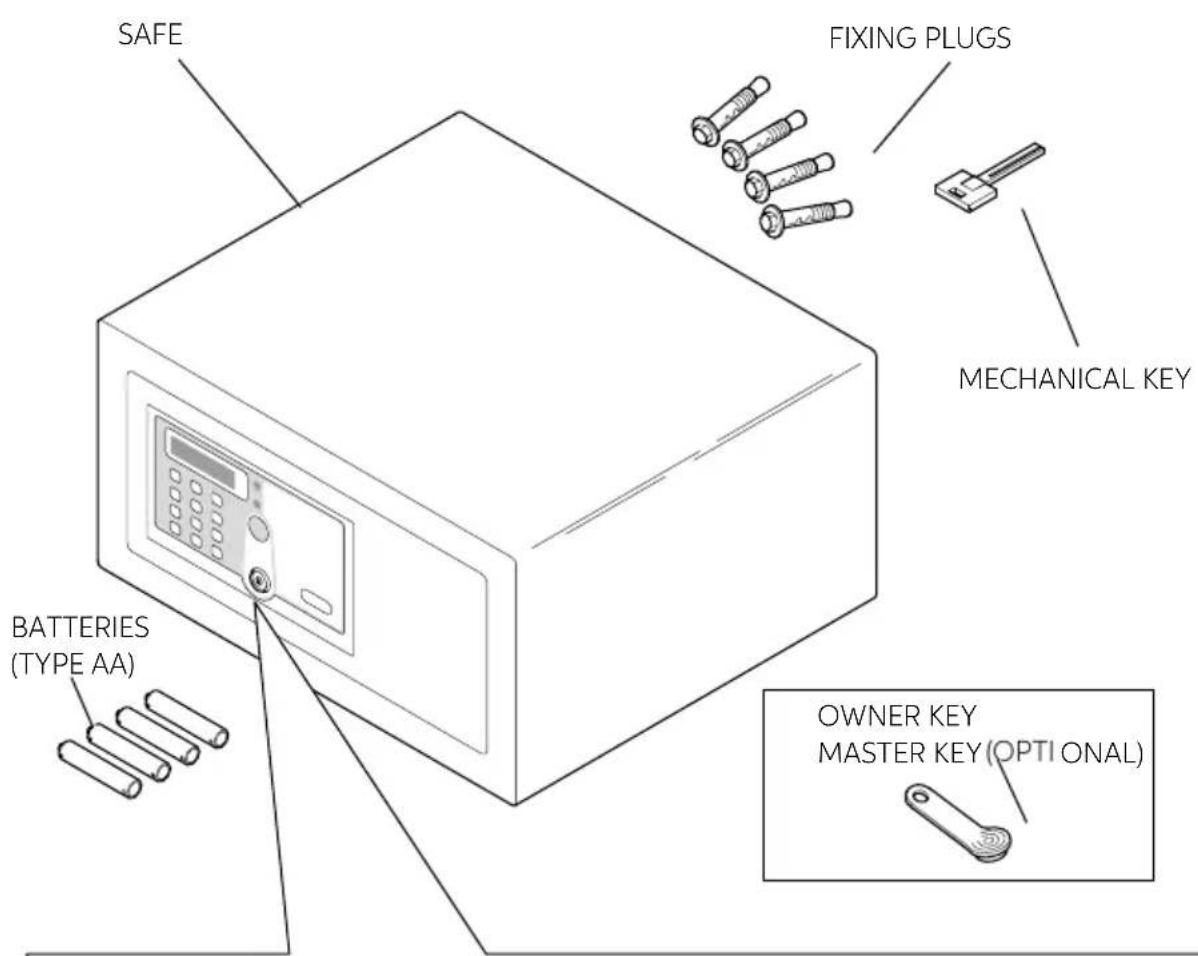 Indel B SAFE 10 PLUS - OVERALL DIMENSIONS - 3