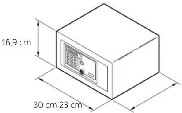 Indel B SAFE 10 PLUS - ABMESSUNGEN - 1