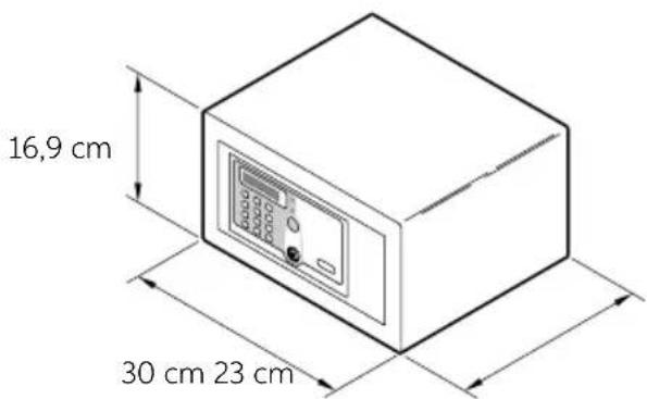 Indel B SAFE 10 PLUS - DIMENSIONES GENERALES - 1